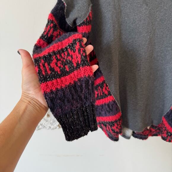 Free People Sinner Sweater Knit Sweatshirt S - Picture 7 of 11